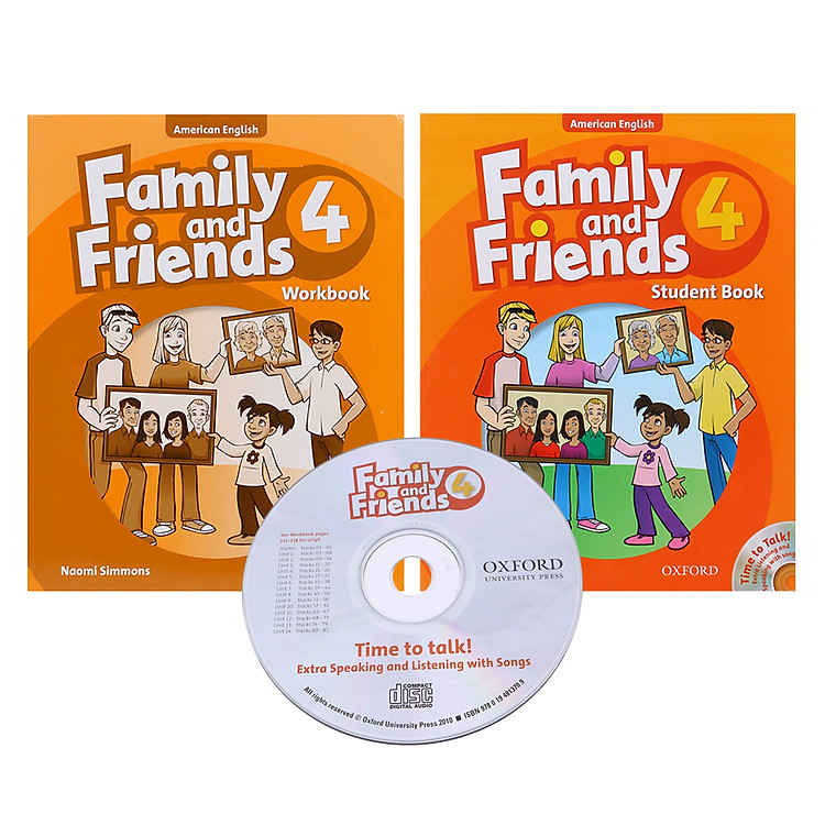 Sách Family And Friends (AME) (1 ED.) Level 4: Student Book, Student CD And Workbook Pack