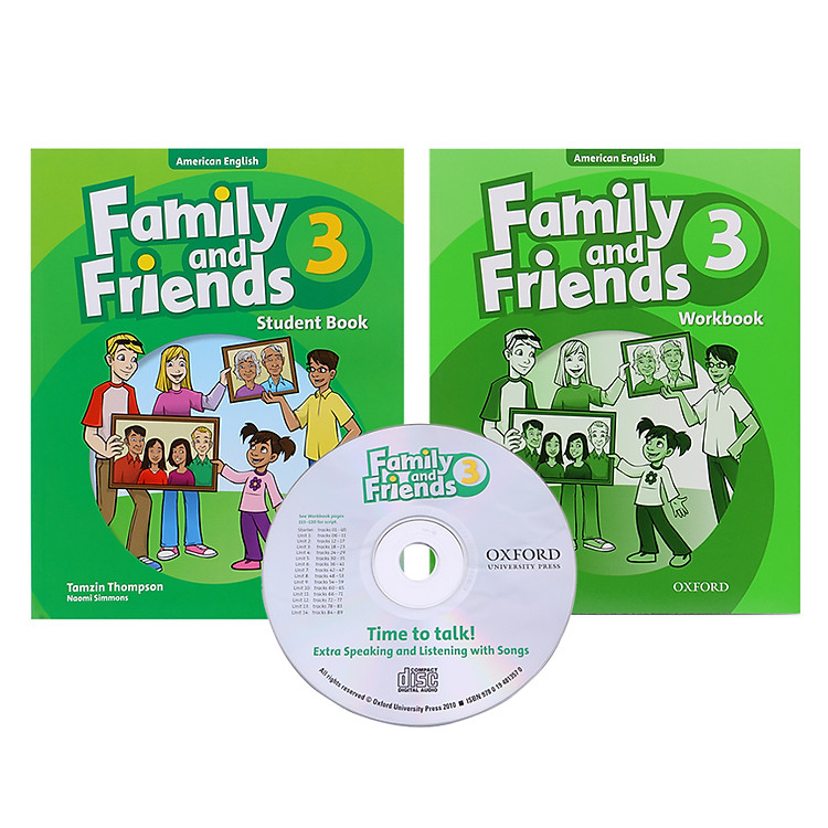 Sách Family And Friends (AME) (1 ED.) Level 3: Student Book, Student CD And Workbook Pack