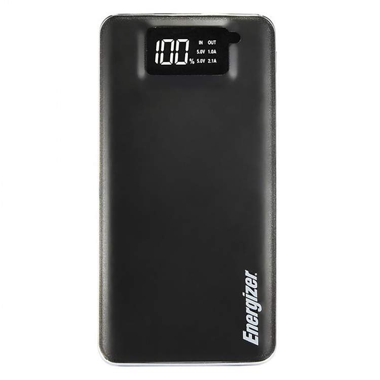 Pin Sạc Dự Phòng Energizer 10000mAh UE10018 (Đen) - Hàng Chính Hãng