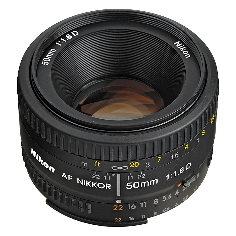 Lens Nikon 50mm f/1.8 D AF - Hàng Chính Hãng