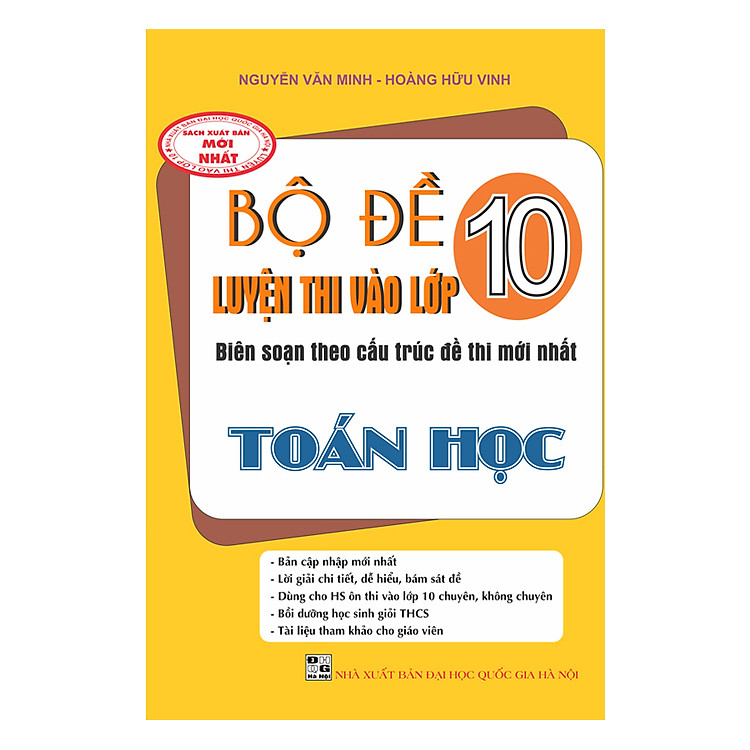 Bộ Đề Luyện Thi Vào Lớp 10 - Toán Học