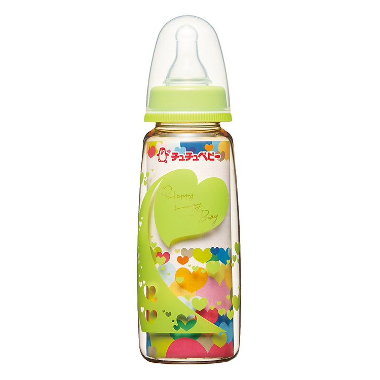 Bình Sữa ChuChu Baby PPSU 240 (240ml)- Xanh