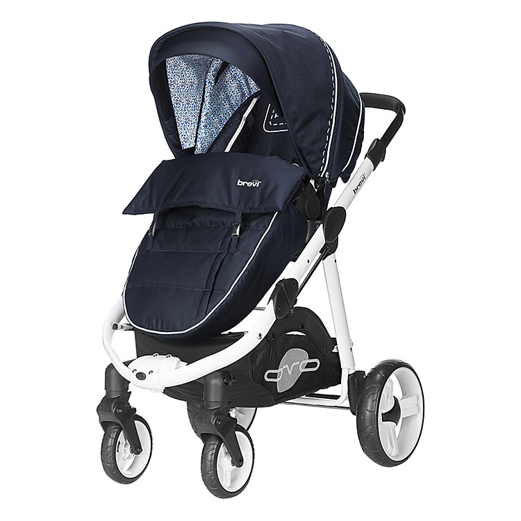 Bộ Xe Đẩy Brevi Ovo 3 Trong 1 BRE729