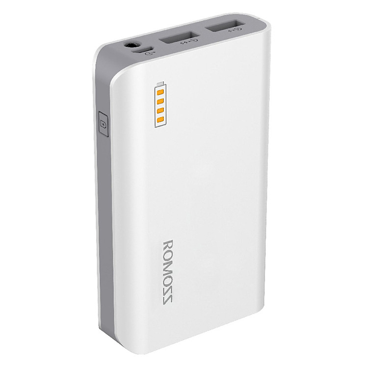 Pin Sạc Dự Phòng Romoss Solit 3 6000mAh (Trắng) - Hàng Chính Hãng
