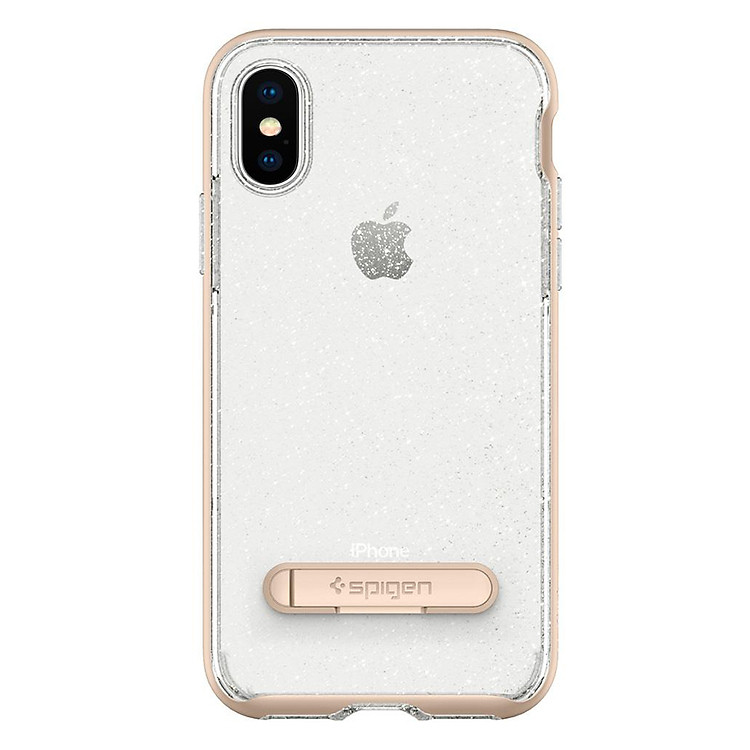 Ốp Lưng iPhone X Spigen Crystal Hybrid Glitter - Hàng Chính Hãng