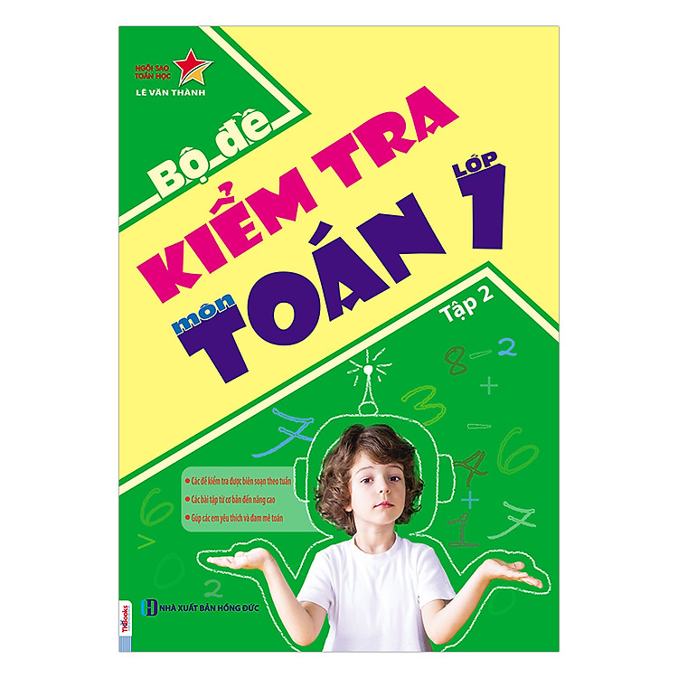 Sách Bộ Đề Kiểm Tra Toán Lớp 1 Tập 2