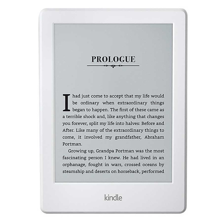 Máy Đọc Sách Kindle 2018 (8th) - Trắng - Hàng chính hãng