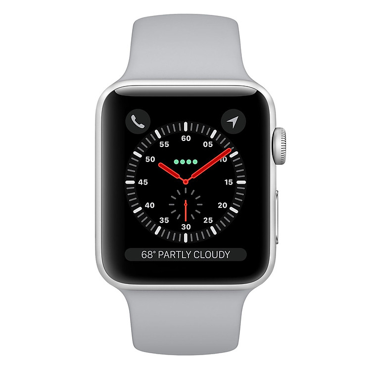 Apple Watch Series 3 Silver Aluminum Case with Fog Sport Band - Hàng Chính Hãng