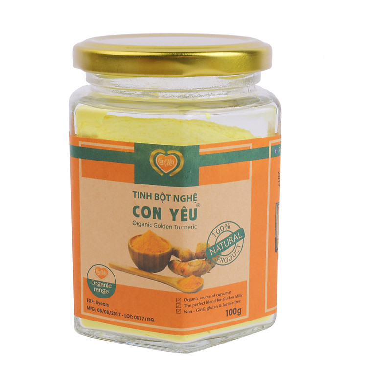 Tinh Bột Nghệ Con Yêu GQCYVTBNCY100YK (100g)