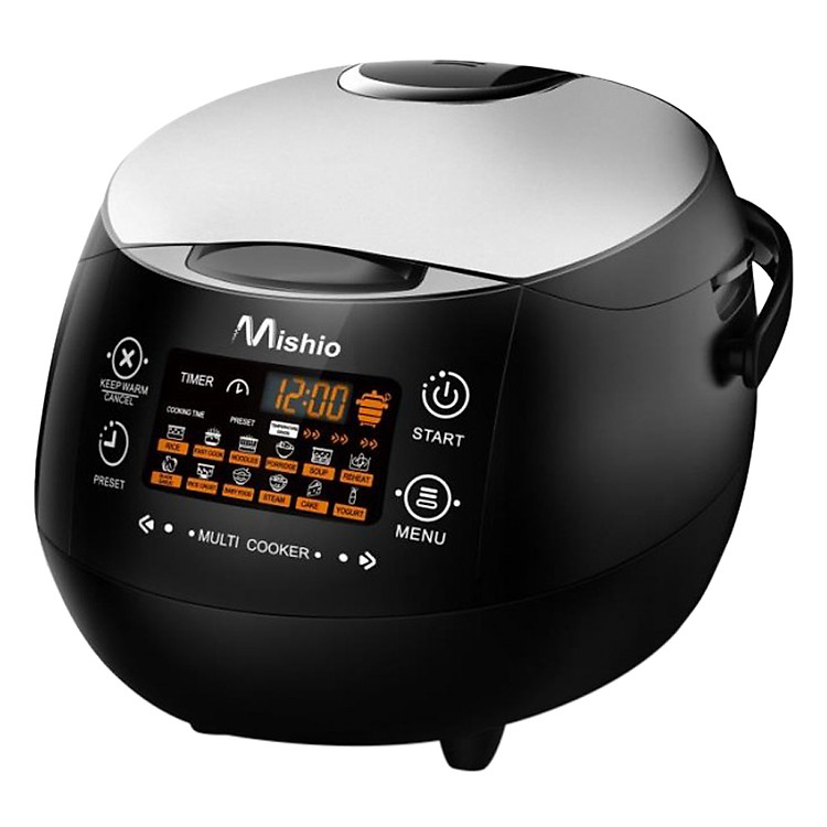 Nồi Làm Tỏi Đa Năng Mishio MK03 - Đen - Hàng chính hãng