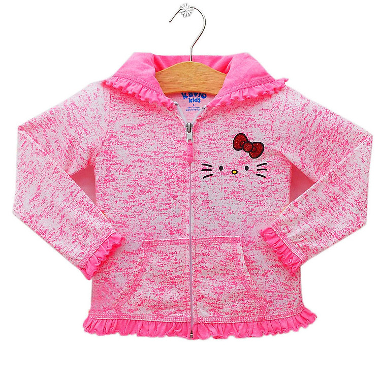 Áo Khoác Hello Kitty Bé Gái Kavio Kids GS21-N1 - Hồng