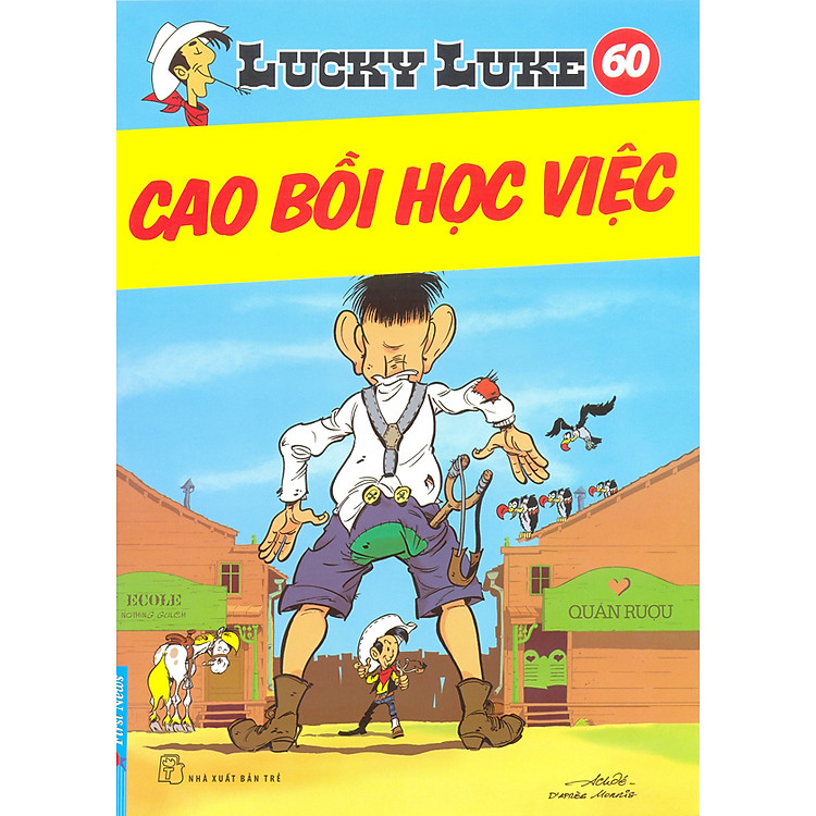 Sách Lucky Luke 60 - Cao Bồi Học Việc