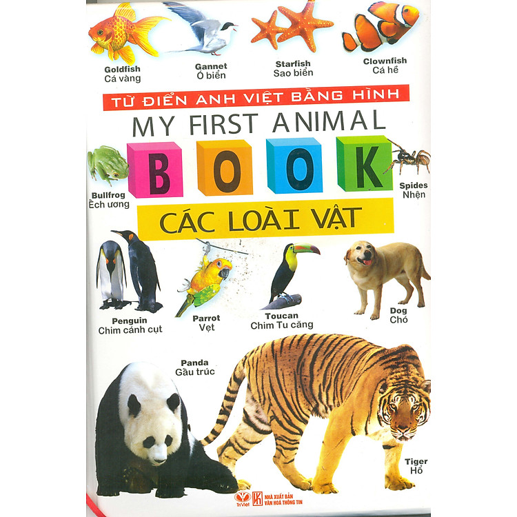 Sách Từ Điển Anh Việt Bằng Hình (Picture Dictionary) Các Loài Vật