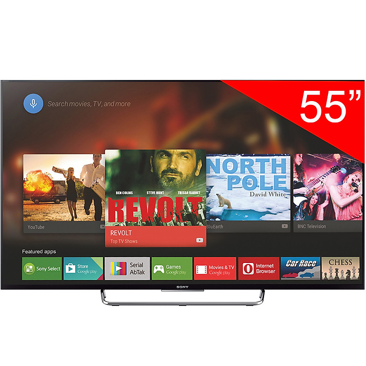 Smart Tivi Sony 55 inch KDL-55W800C - Hàng Chính Hãng