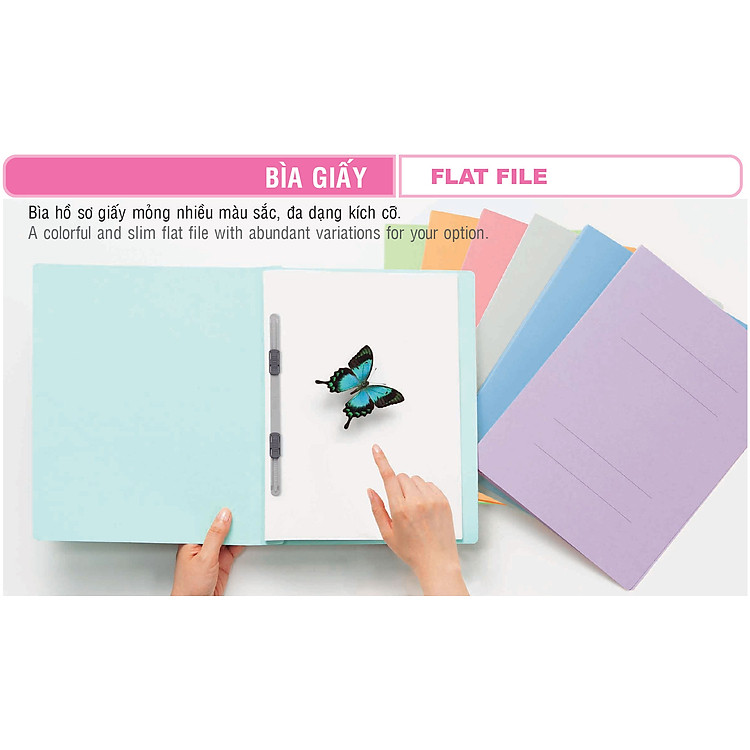Bìa Giấy Plus Flat File A4S