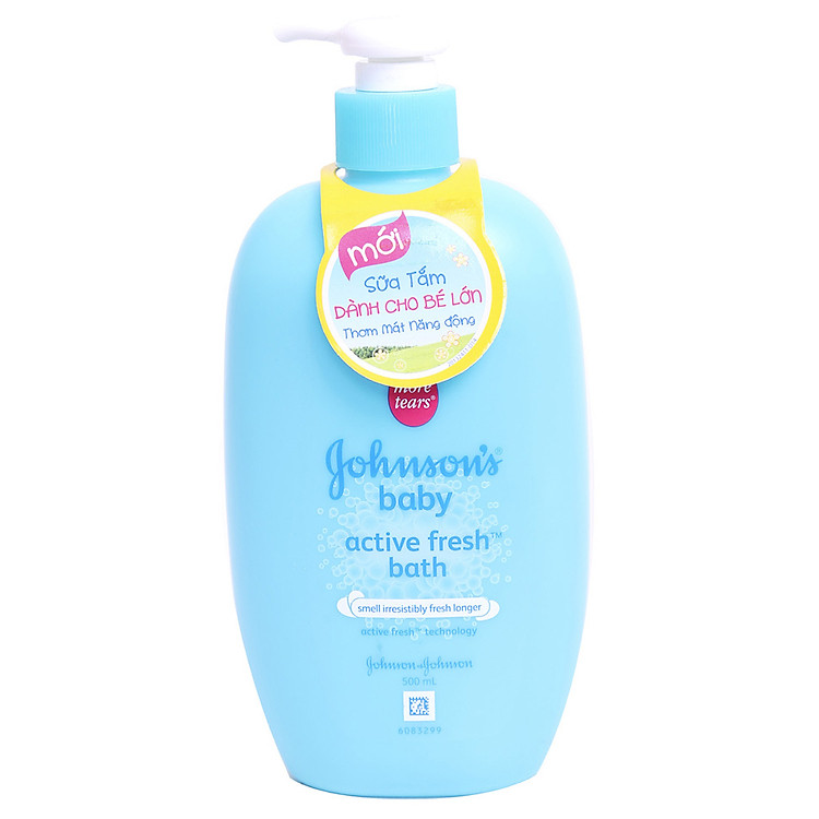 Sữa Tắm Johnson’s Baby Thơm Mát Năng Động (500ml)