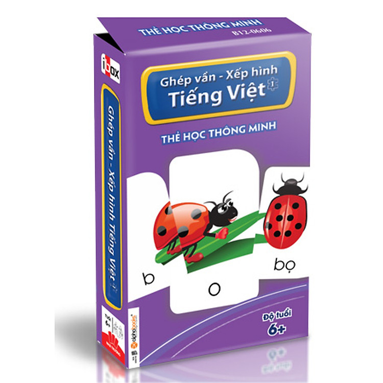 Flashcard Ghép Vần - Xếp Hình Tiếng Việt 1