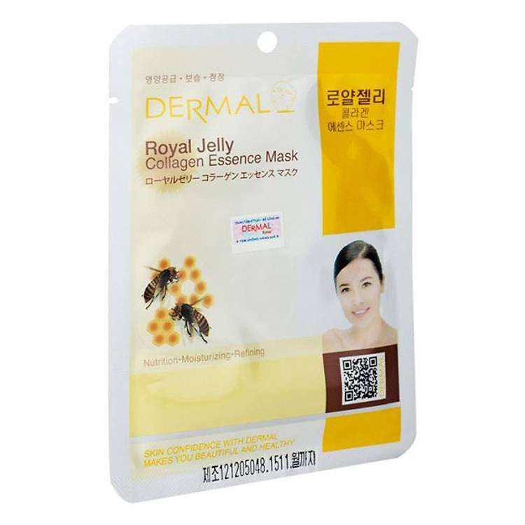 Mặt Nạ Dermal Tinh Chất Collagen Với Chiết Xuất Sữa Ong Chúa