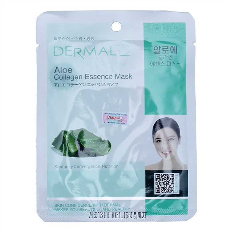 Mặt Nạ Dermal Tinh Chất Collagen Với Chiết Xuất Lô Hội