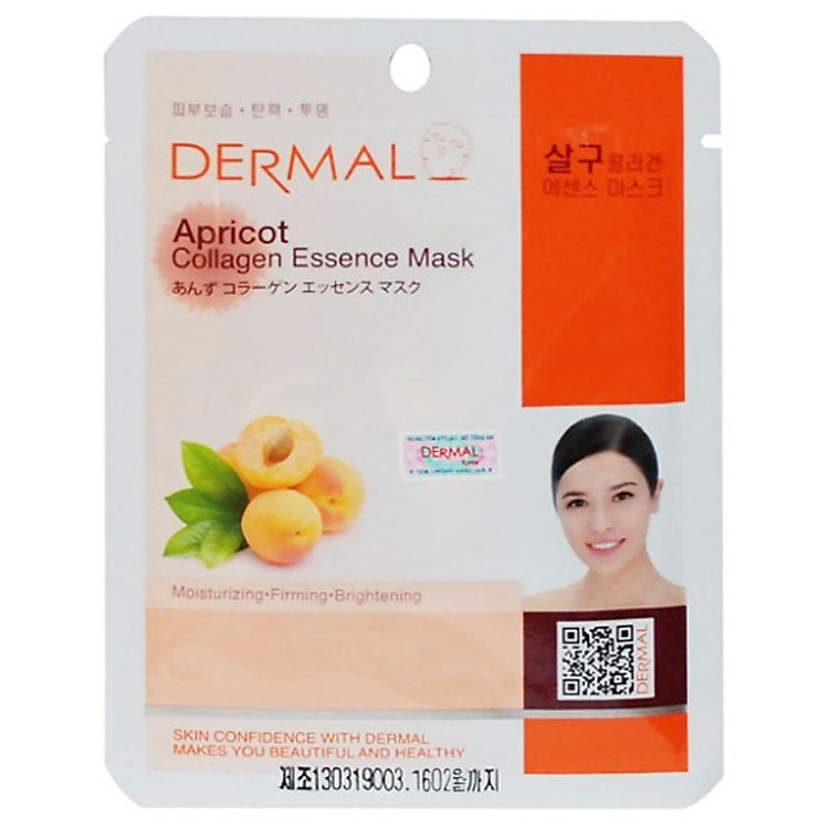 Mặt Nạ Dermal Tinh Chất Collagen Với Chiết Xuất Mơ