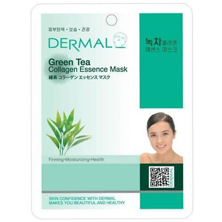 Mặt Nạ Dermal Tinh Chất Collagen Với Chiết Xuất Trà Xanh