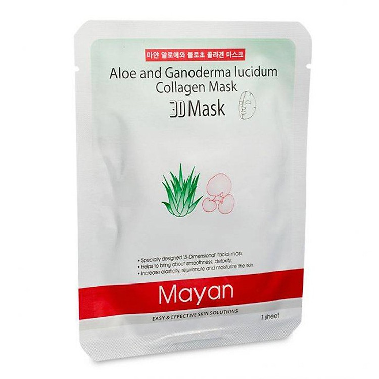 Mặt Nạ 3D Mayan Collagen Linh Chi Lô Hội