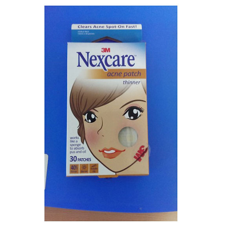 Miếng Dán Hút Và Trị Mụn Mayan Nexcare ( 30 Miếng Dán / Hộp )