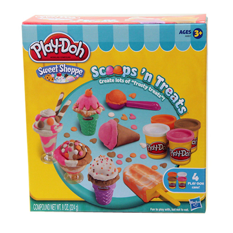 BM - Bộ Bột Nặn Làm Kem Sắc Màu Playdoh A9801