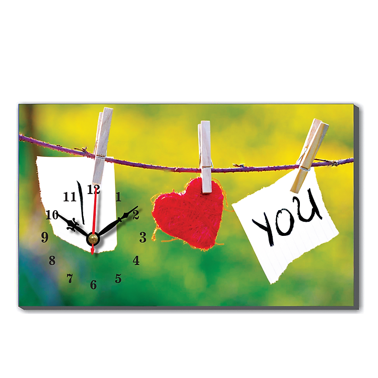 Đồng Hồ Để Bàn Dyvina B1525-27 - I Love You