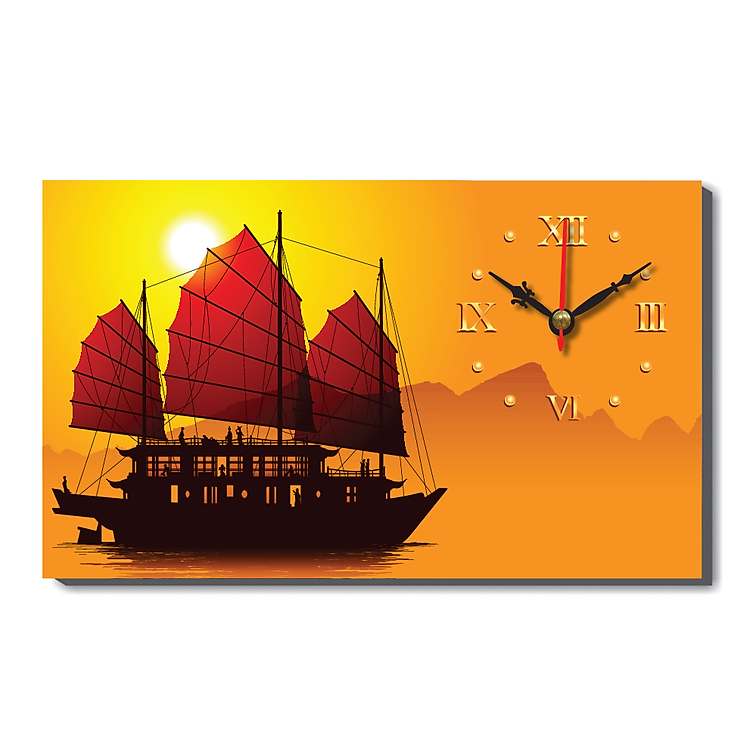 Đồng Hồ Để Bàn Dyvina B1525-43 -Thuận Buồm Xuôi Gió 2