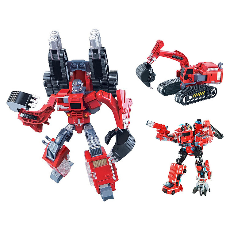 Đồ Chơi Robot Biến Hình Hitomi Hỏa Binh Thiện Chiến J8015C