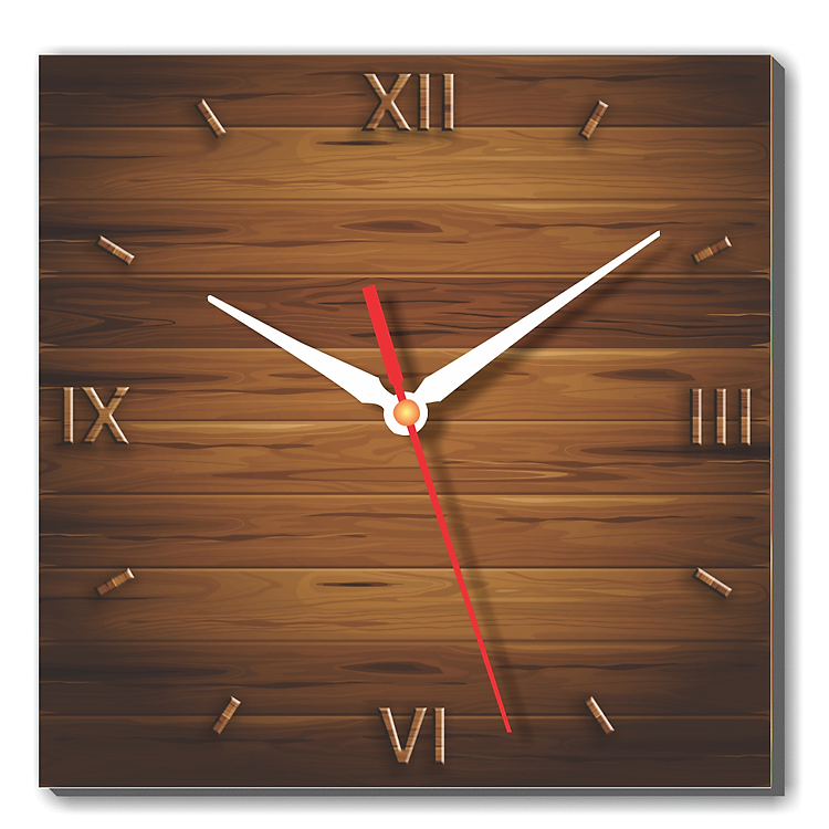 Tranh Đồng Hồ Dyvina 1T3030-51 - Vân Gỗ