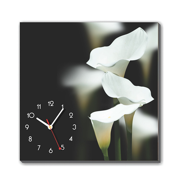 Tranh Đồng Hồ Dyvina 1T4040-52 – Trắng Đen