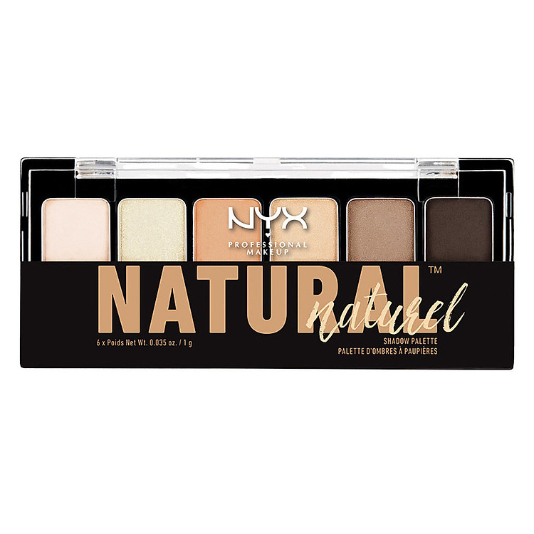 Phấn Mắt 6 Màu NYX Professional Makeup The Natural Shadow Palette - TNS01