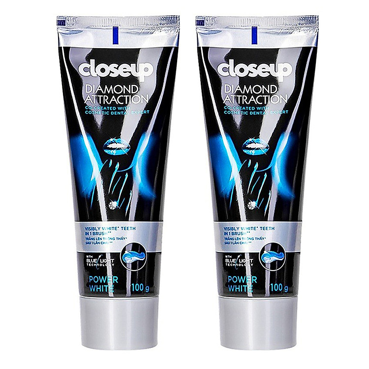 Combo 2 Kem Đánh Răng Close Up Kim Cương (100g)