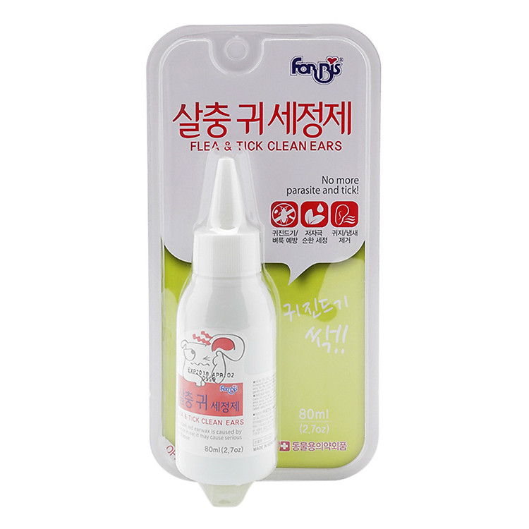 Dung Dịch Rửa Sát Trùng Tai Cho Thú Cưng Forcans 8809058114774 (80ml)