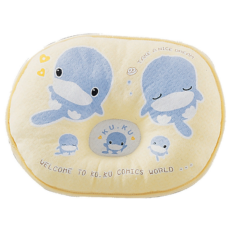 Gối Sơ Sinh Kuku KU2001 (23 x 28 cm)