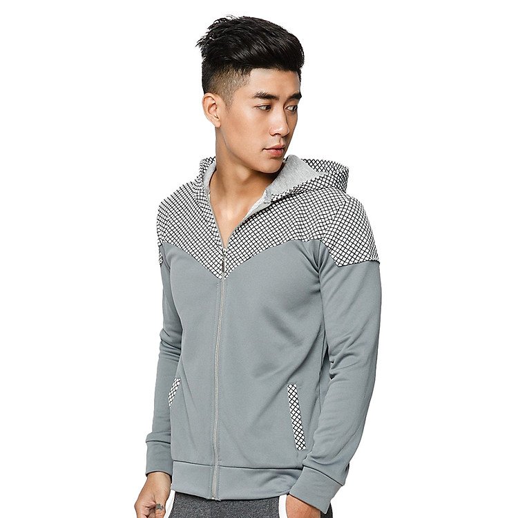 Áo Khoác Nam Nón Sọc Caro Phúc An 2003_xamdam - Xám Đậm (Freesize)