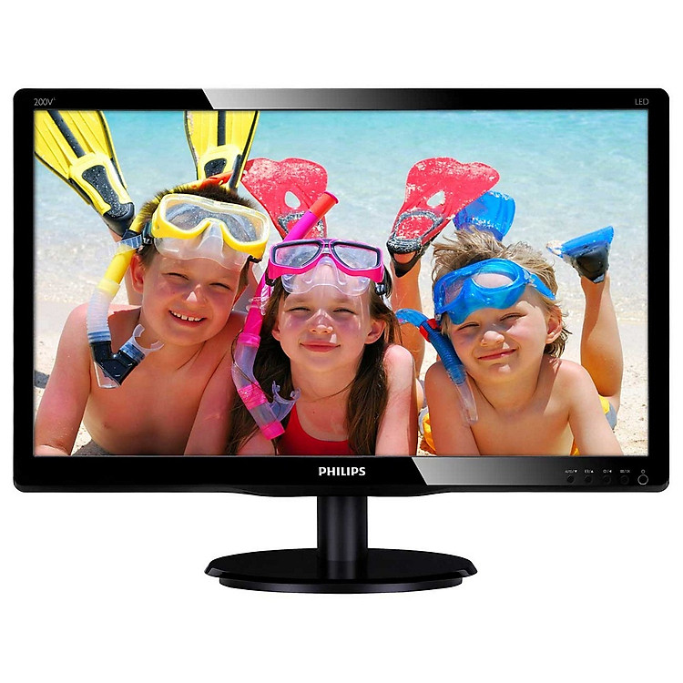 Màn Hình Philips 200V4LSB 19.5 Inch HD 1600x900 - Hàng Chính Hãng