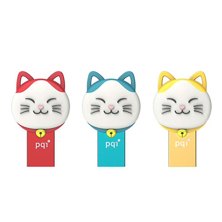 USB OTG PQI Lucky Cat 8GB - USB 3.0 - Hàng Chính Hãng