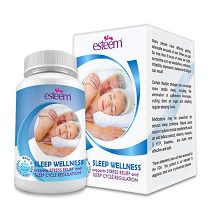 Thực Phẩm Chức Năng Hỗ Trợ Mang Đến Giấc Ngủ Ngon Esteem Sleep Wellness ( Hộp 60 Viên )