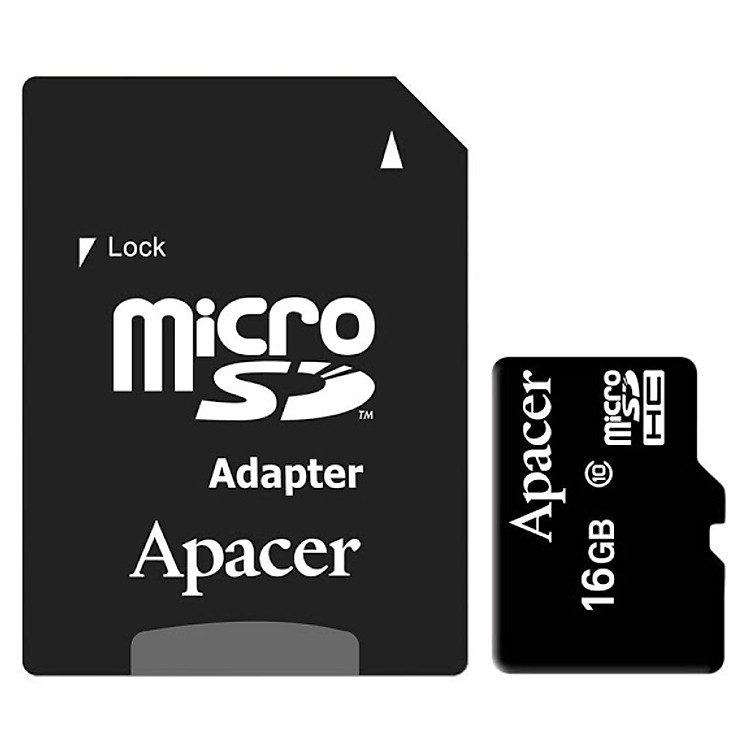 Thẻ Nhớ Micro SDHC Apacer 16GB Class 10 - Hàng Chính Hãng