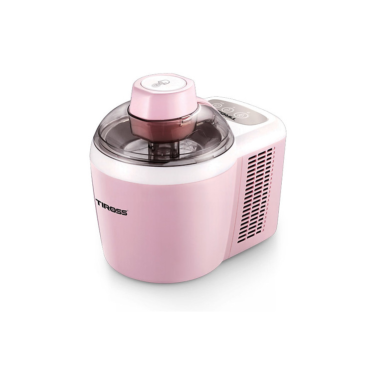 Máy Làm Kem Hoàn Toàn Tự Động Tiross TS9090 (Hồng) - Hàng Chính Hãng