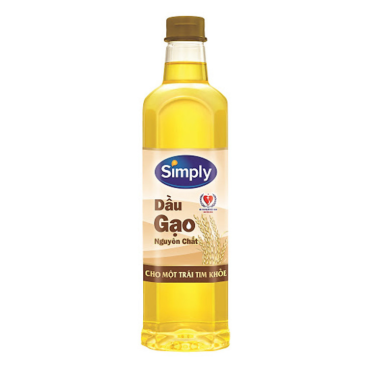 Dầu Gạo Simply 1L