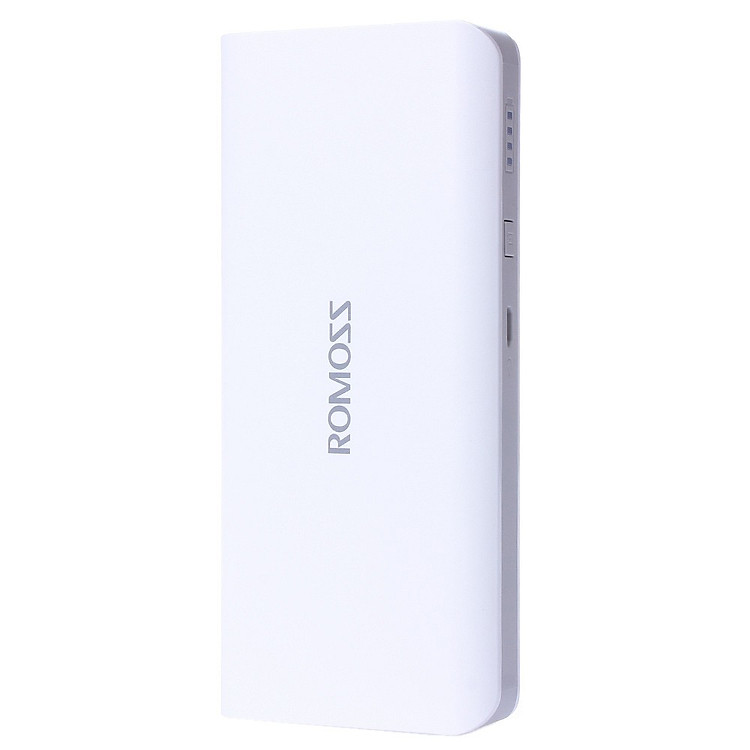 Pin Sạc Dự Phòng Romoss Solo 5 10000mAh - Trắng - Hàng Chính Hãng