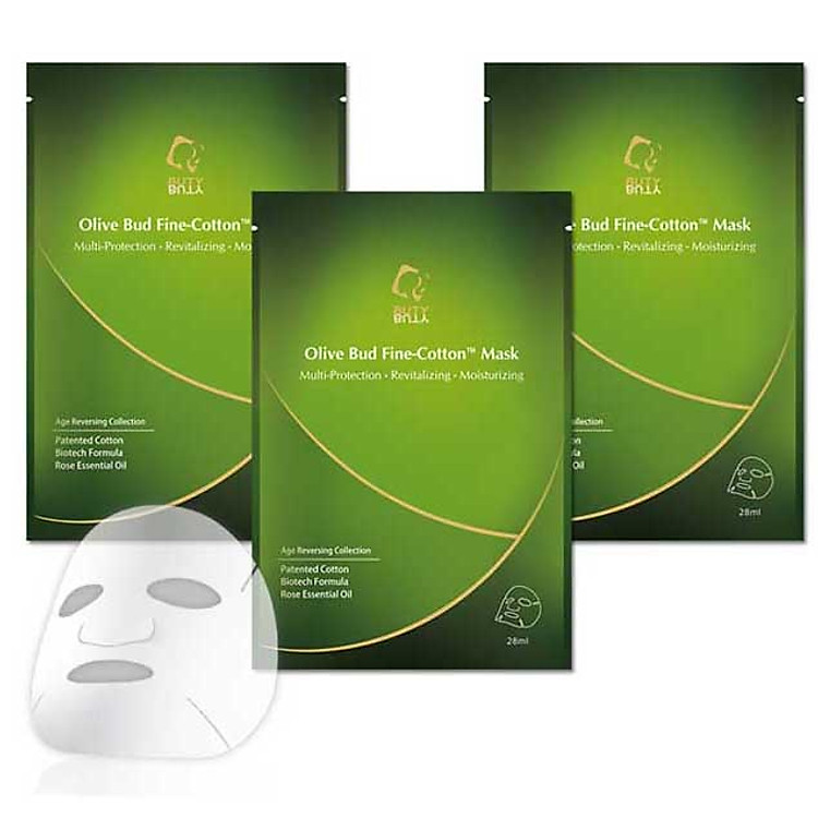 Combo 3 Mặt Nạ Fine-Cotton BUTYBUTY Búp Olive