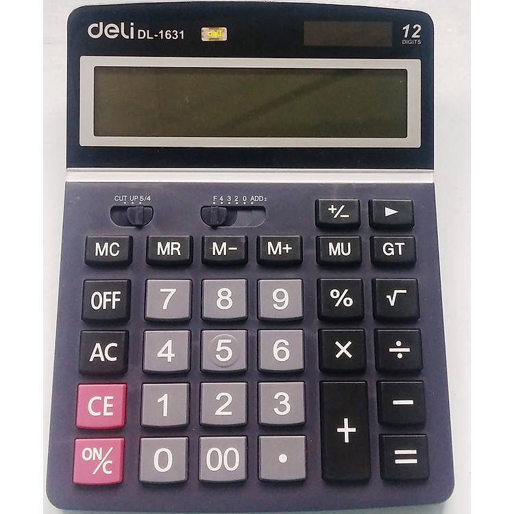 Máy Tính 12 Số Deli 1631