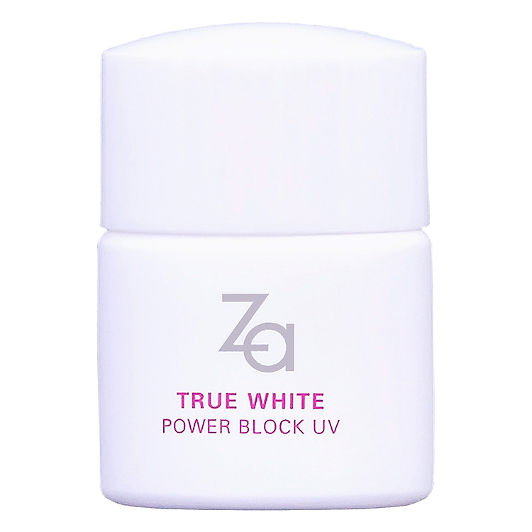 Kem Chống Nắng Dạng Sữa Giúp Bảo Vệ Hiệu Quả Và Làm Sáng Da Dành Cho Da Khô Za True White Ex Power Block Uv SPF50/PA+++ 15ml