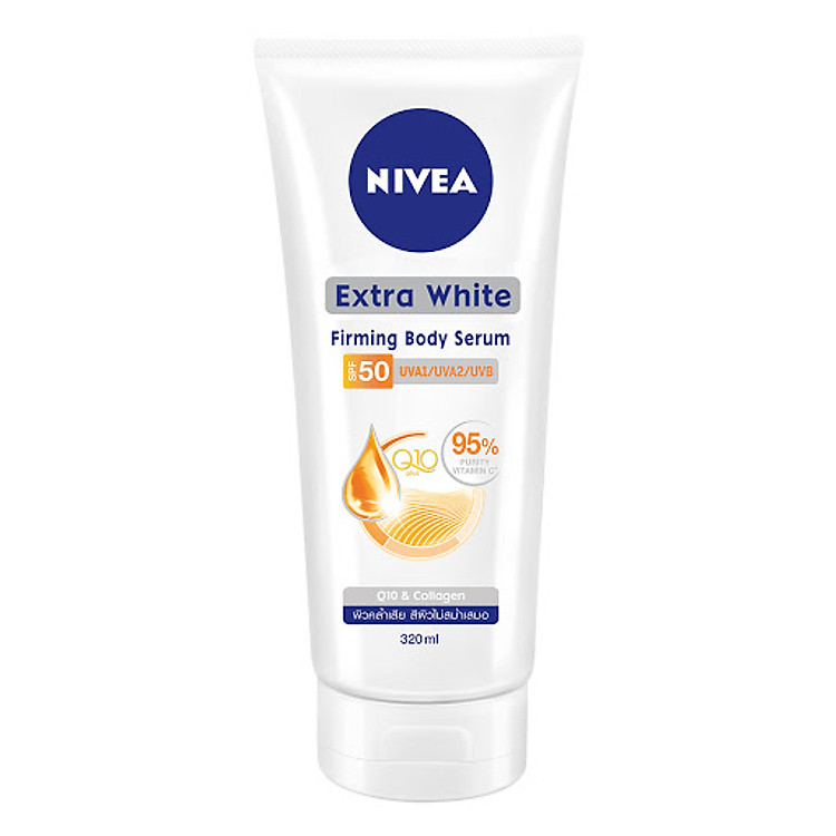 Serum Dưỡng Thể Giúp Săn Da, Dưỡng Trắng Và Chống Nắng Nivea (320ml) - 88315