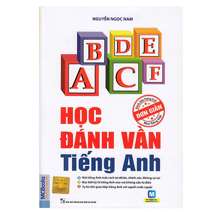 Sách Học Đánh Vần Tiếng Anh (Học cùng App)